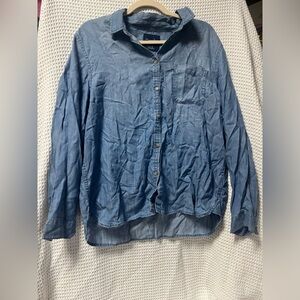 Women’s denim button up